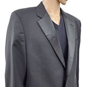 Mark Shale Black Wool/Satin Tuxedo, Men's 42